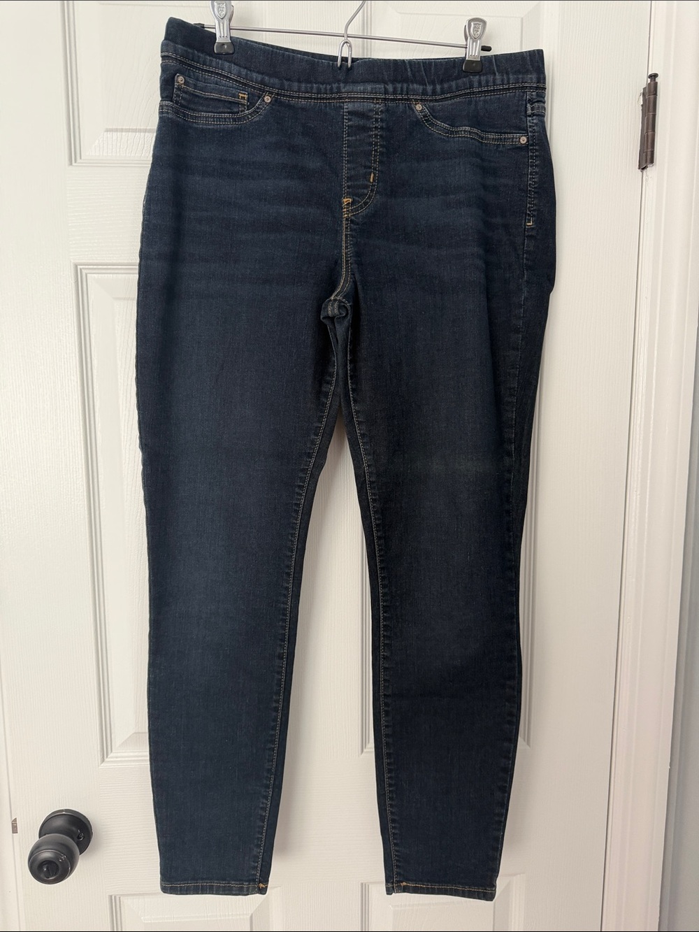 Signature by Levi Strauss Dark Blue Skinny Stretch Jeans